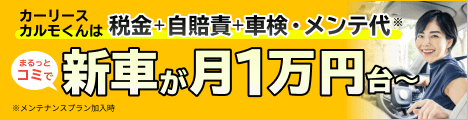 新車に乗るならカルモくん