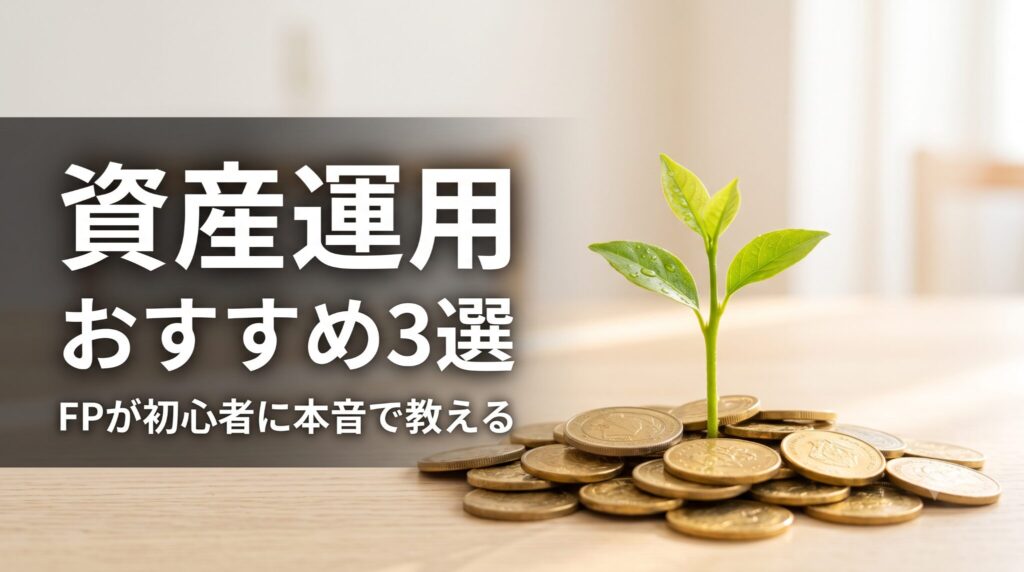 資産運用のおすすめ3選